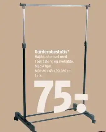 Garderobestativ