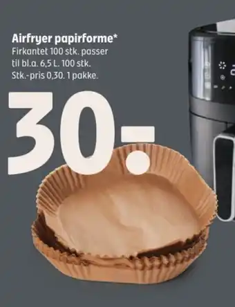 Coop 365 Airfryer papirforme tilbud