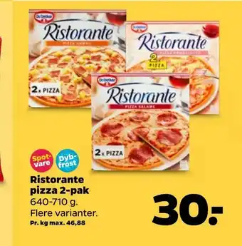 Ristorante pizza 2-pak