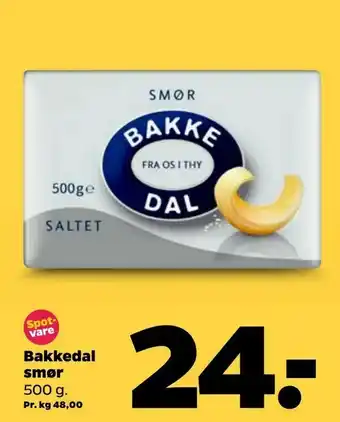 Netto Bakkedal smør tilbud
