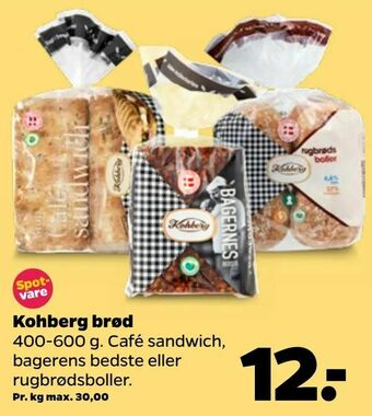 Netto Kohberg brød tilbud