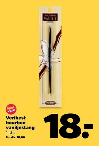 Netto Veribest bourbon vaniljestang tilbud