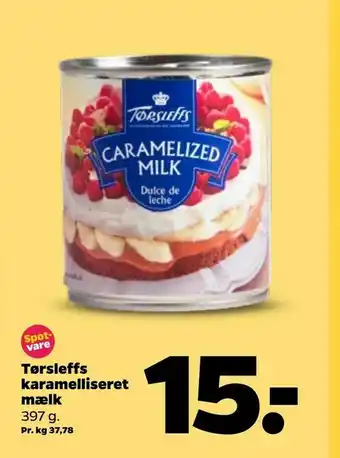 Tørsleffs karamelliseret mælk