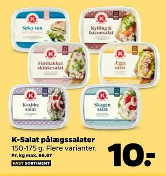 K-Salat pålægssalater