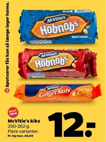 Netto McVitie's kiks tilbud