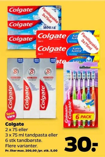 Netto Colgate tilbud