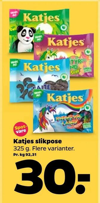 Netto Katjes slikpose tilbud