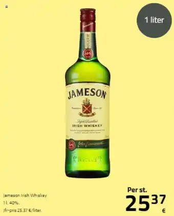 Fleggaard Jameson Irish Whiskey 11.40%. tilbud