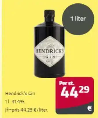 Fleggaard Hendrick's Gin tilbud