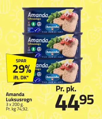Fleggaard Amanda Luksusrogn tilbud