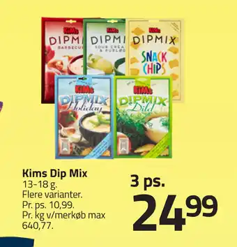 Fleggaard Kims Dip Mix tilbud