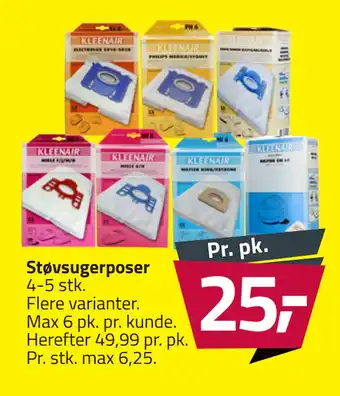 Støvsugerposer