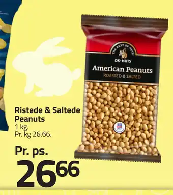 Fleggaard Ristede & Saltede Peanuts tilbud