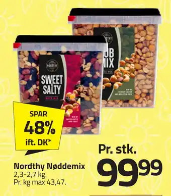 Fleggaard Nordthy Nøddemix tilbud