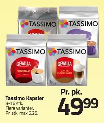 Fleggaard Tassimo Kapsler tilbud