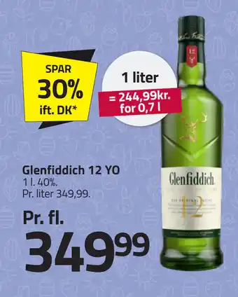 Fleggaard Glenfiddich 12 YO tilbud