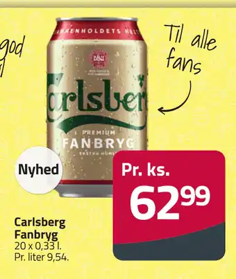 Fleggaard Carlsberg Fanbryg tilbud