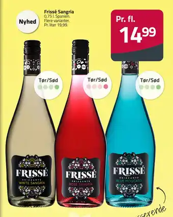 Fleggaard Frissé Sangria tilbud