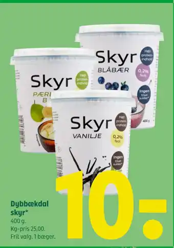Coop 365 Dybbækdal skyr tilbud