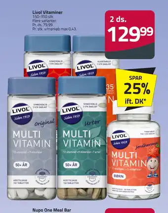 Fleggaard Livol Vitaminer tilbud