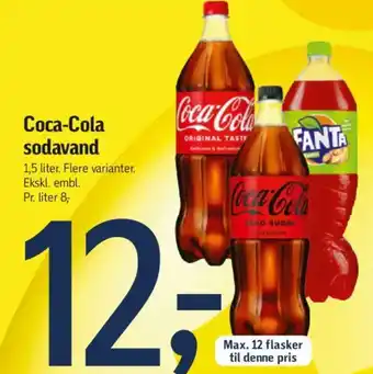 Føtex Coca-Cola sodavand tilbud