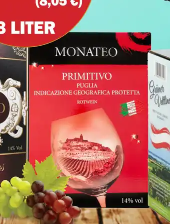 Købmandsgården Monateo Primitivo tilbud