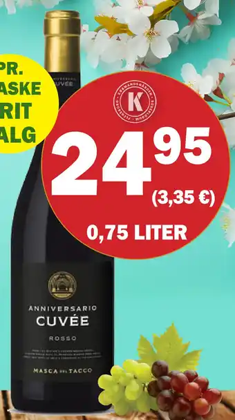 Købmandsgården Cuvée Rosso tilbud