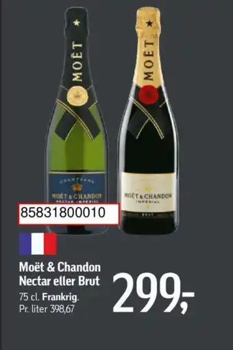 Føtex Moët & Chandon Nectar eller Brut tilbud