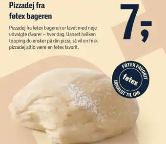 Pizzadej fra føtex bageren