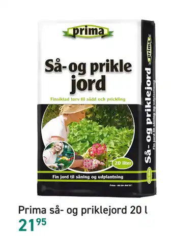 Johannes Fog Prima så- og priklejord 20 l tilbud