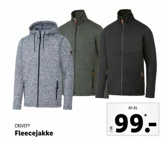 Let-Køb Fleecejakke tilbud