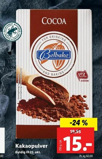 Let-Køb Kakaopulver tilbud