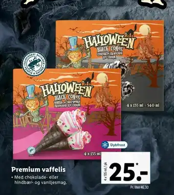 Let-Køb Premium vaffelis tilbud