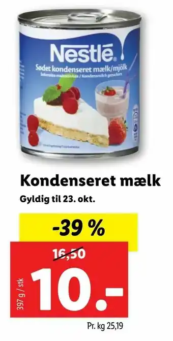 Let-Køb Kondenseret mælk tilbud