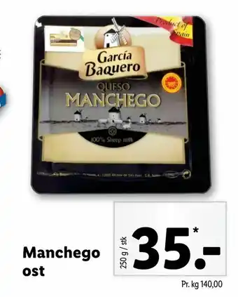 Let-Køb Manchego ost tilbud