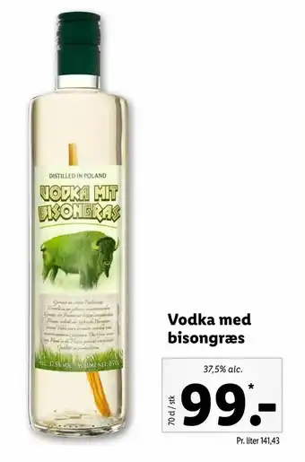Let-Køb Vodka med bisongræs tilbud