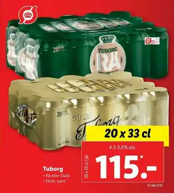 Let-Køb Tuborg tilbud