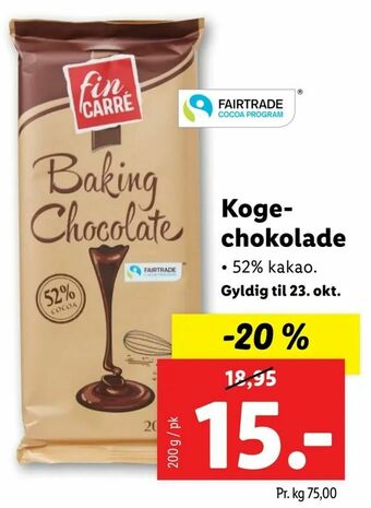 Koge chokolade