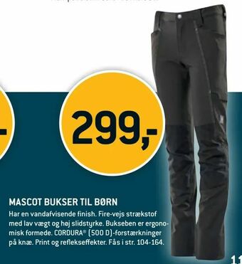 Mascot bukser til børn