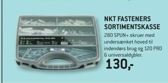 Nkt fasteners sortimentskasse