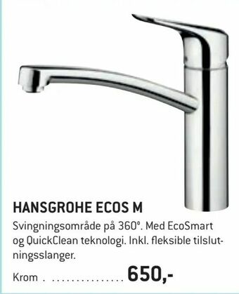 Hansgrohe ecos m