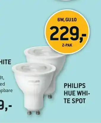 Philips hue white spot