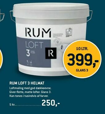XL-BYG Rum loft 3 helmat tilbud