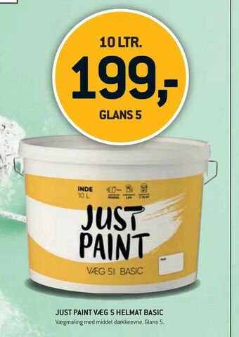 XL-BYG Just paint væg 5 helmat basic tilbud