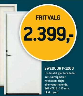 Swedoor P-1200