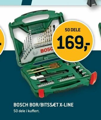 Bosch bor/bitssæt x-line