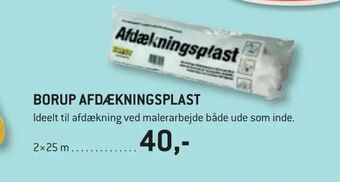 Borup afdækningsplast