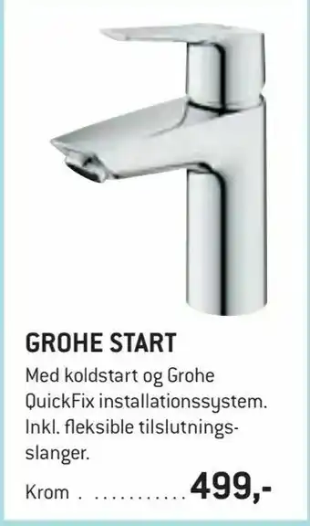 XL-BYG Grohe start tilbud