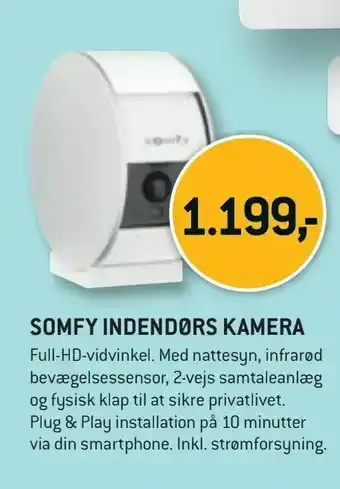 Somfy indendørs kamera