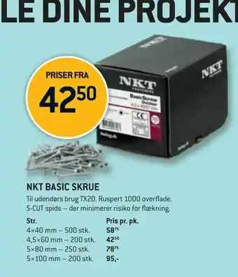 XL-BYG Nkt basic skrue tilbud
